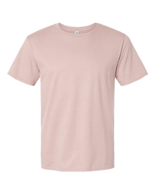 Premium Cotton T-Shirt - Blush Pink Front