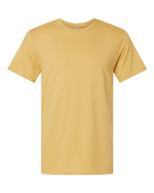 Premium Cotton T-Shirt - Butterscotch Front