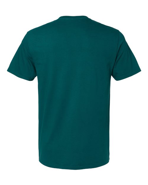 Premium Cotton T-Shirt - Deep Emerald Back