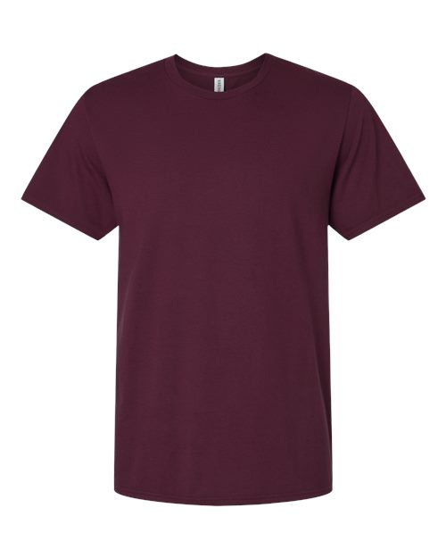 Premium Cotton T-Shirt - Maroon Front
