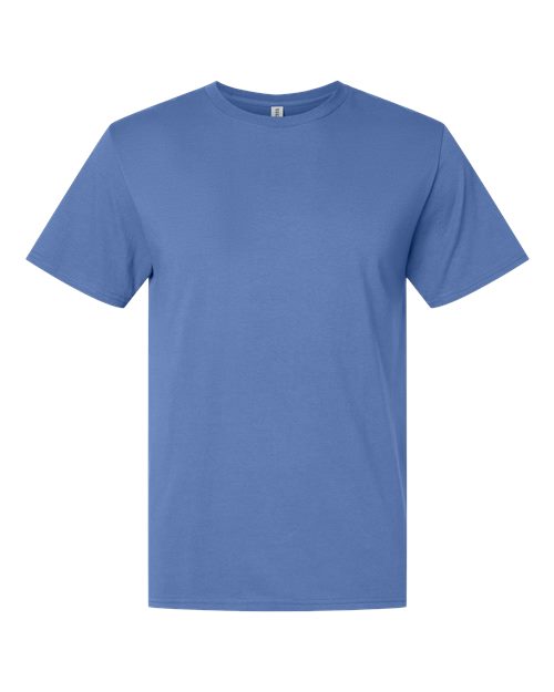 Premium Cotton T-Shirt - Periwinkle Blue Front