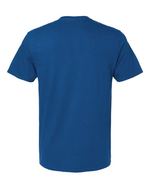 Premium Cotton T-Shirt - Royal Back
