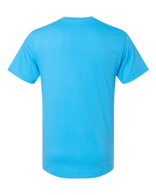 Premium Cotton T-Shirt - Soul Blue Back