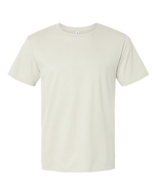 Premium Cotton T-Shirt - Sweet Cream Heather Front