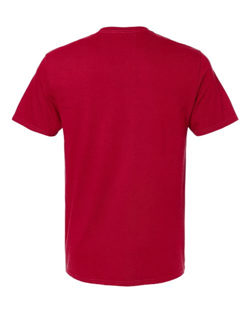 Premium Cotton T-Shirt - True Red Back