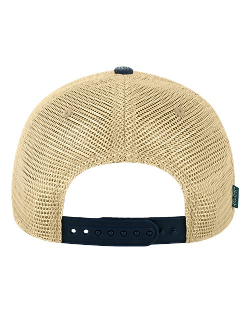Old Favorite Trucker Cap - Blue Denim/ Khaki Back