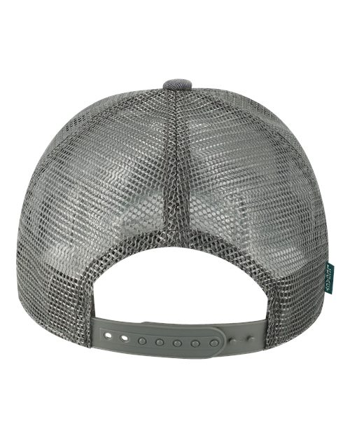 Old Favorite Five-Panel Trucker Cap - Blue Pines Back