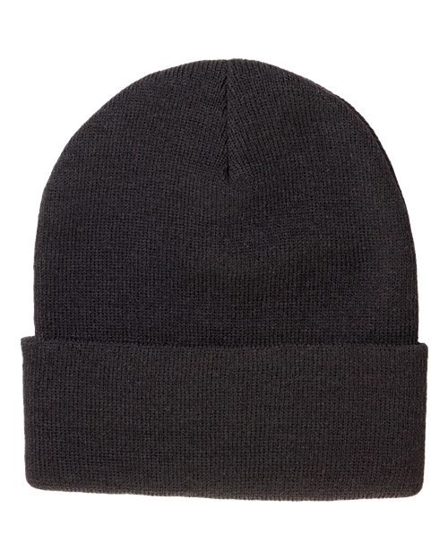 Coleman Cuffed Beanie - Black Back