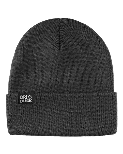 Coleman Cuffed Beanie - Charcoal Front