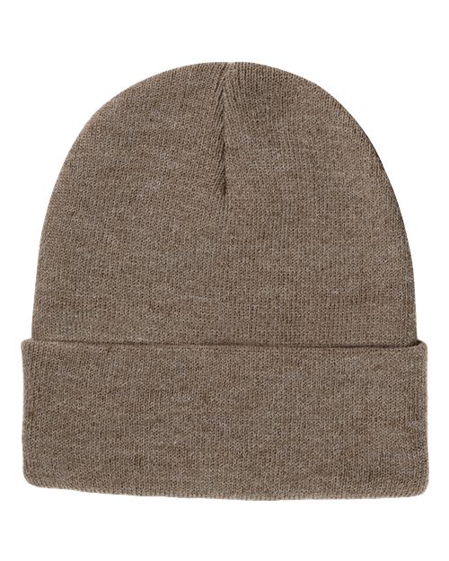 Coleman Cuffed Beanie - Gravel Back