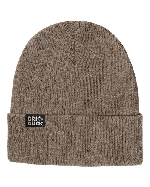 Coleman Cuffed Beanie - Gravel Front