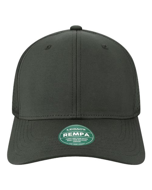 Reclaim Mid-Pro Adjustable Cap - Black Front