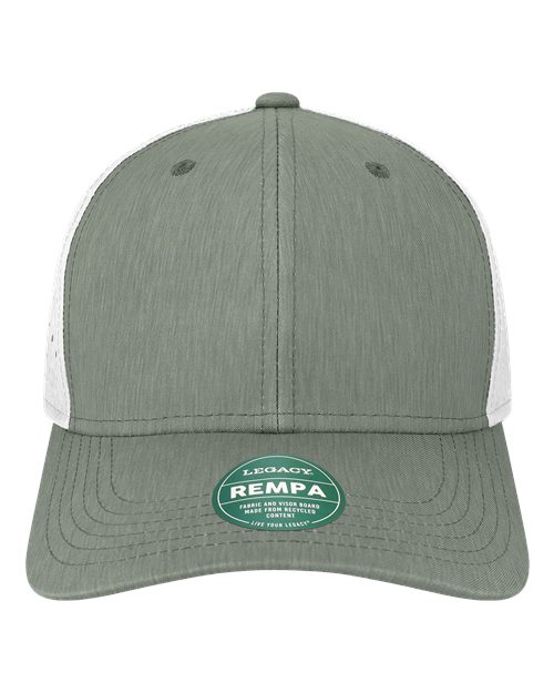 Reclaim Mid-Pro Adjustable Cap - Eco Dark Grey/ White Front