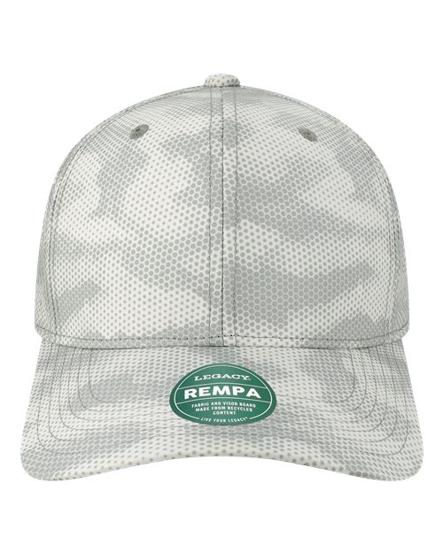 Reclaim Mid-Pro Adjustable Cap - Grey Camo Dots Front