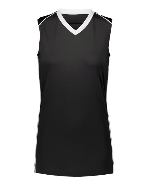 Women's Rover Jersey - Black/ White Front
