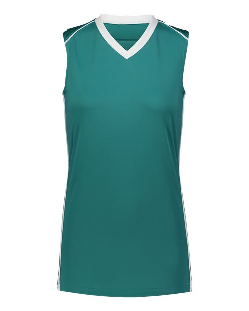 Women's Rover Jersey - Teal/ White Front