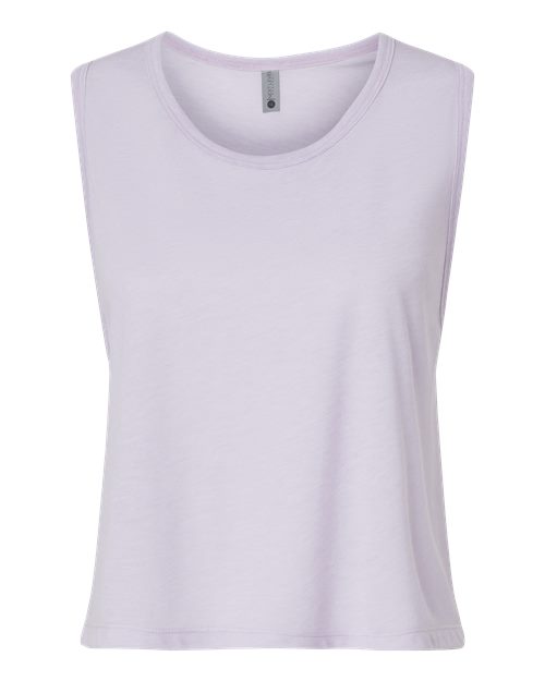 Women's Festival Crop Tank - Lavender Front