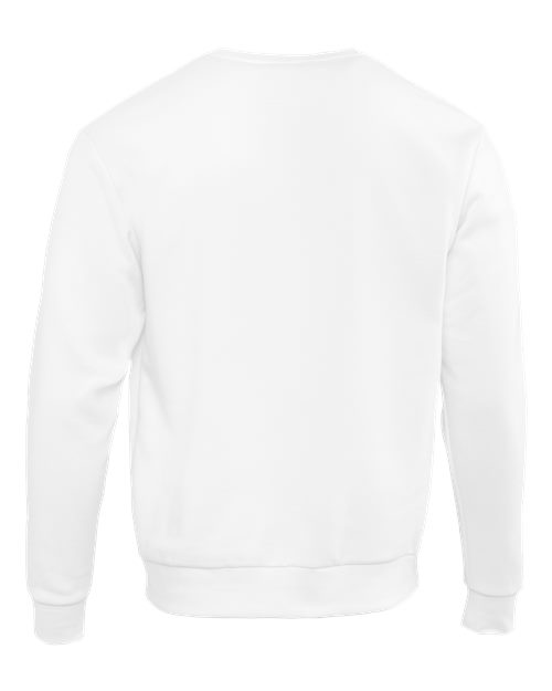 Unisex Santa Barbara Crewneck Sweatshirt - White Back
