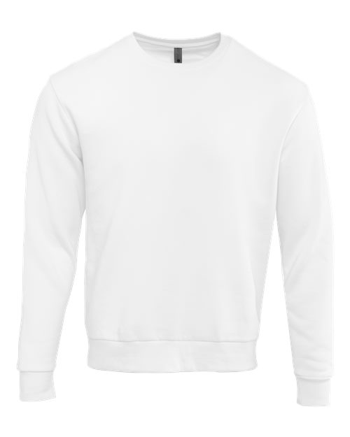 Unisex Santa Barbara Crewneck Sweatshirt - White Front