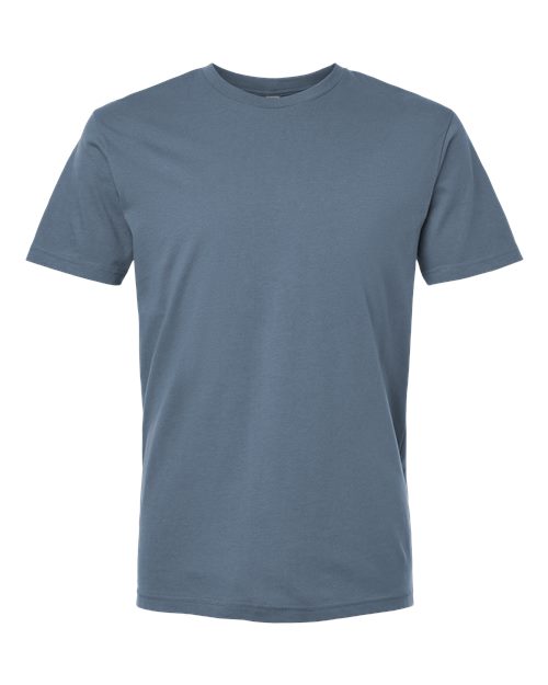 Cotton T-Shirt - Blue Jean Front