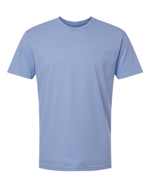 Cotton T-Shirt - Peri Blue Front