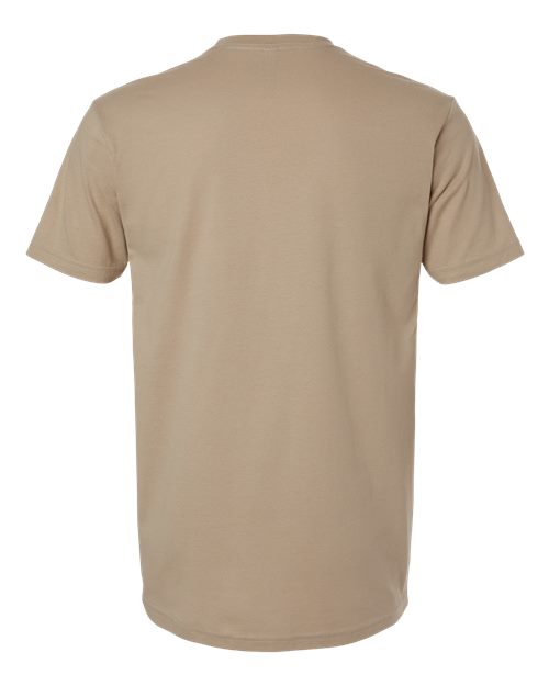 Cotton T-Shirt - Tan Back