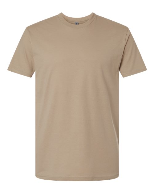 Cotton T-Shirt - Tan Front