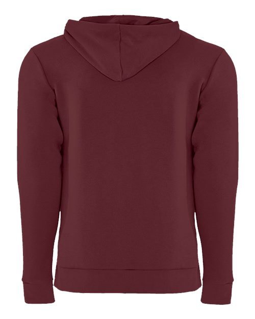 Unisex Santa Barbara Hoodie Sweatshirt - Oxblood Back