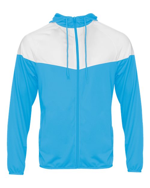 Men's Spirit Outer-Core Jacket - Columbia Blue/ White Front