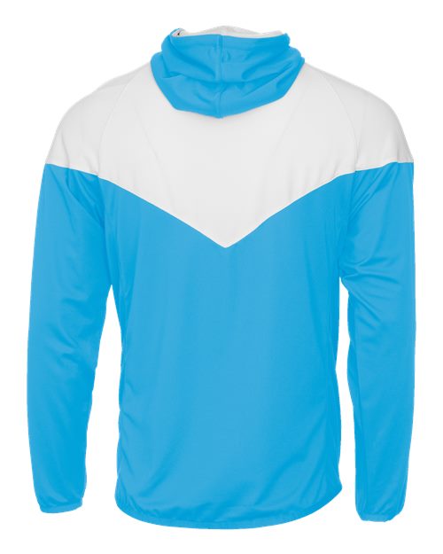 Youth Sprint Outer-Core Jacket - Columbia Blue/ White Back