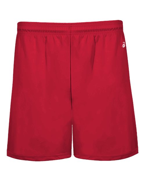 Youth B-Core 4" Pocketed Shorts - Red Front