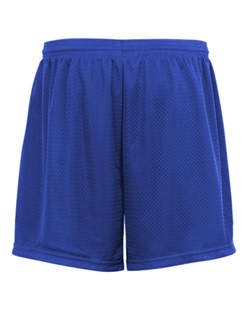 Youth Tricot 4" Mesh Shorts - Royal Back