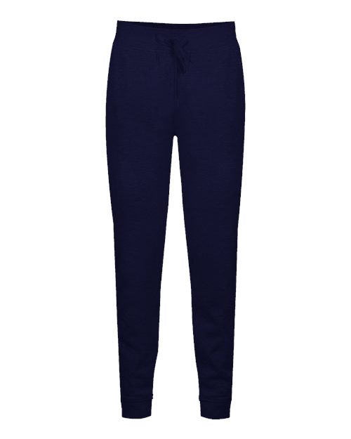 Women’s Sport Athletic Fleece Joggers - Navy Front