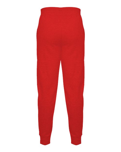Women’s Sport Athletic Fleece Joggers - Red Back