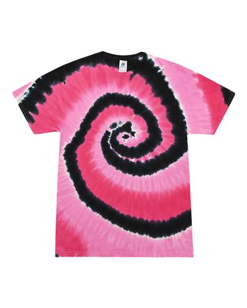 Unisex Multi-Color Tie-Dyed T-Shirt - Voodoo Front
