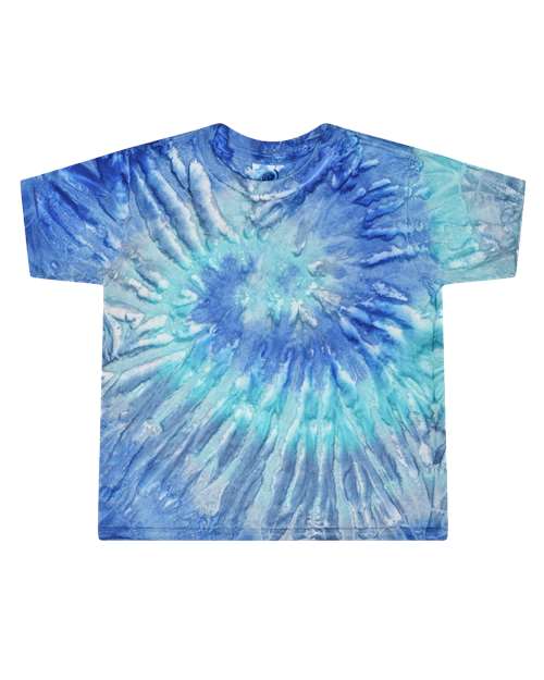 Toddler Tie-Dyed T-Shirt - Blue Jerry Front