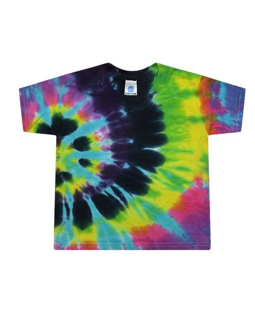 Toddler Tie-Dyed T-Shirt - Flashback Front