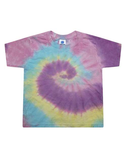 Toddler Tie-Dyed T-Shirt - Jellybean Front