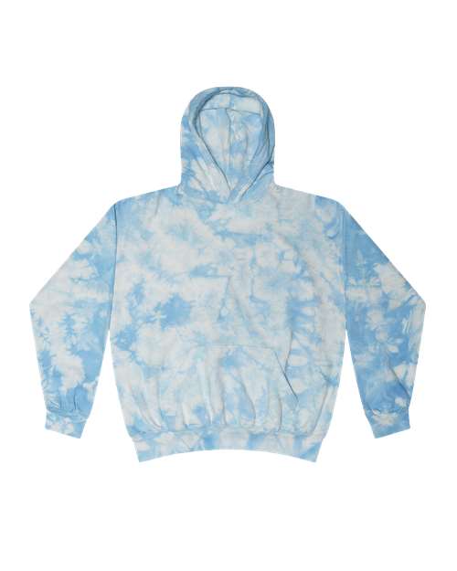 Youth Crystal Wash Hooded Sweatshirt - Crystal Baby Blue Front