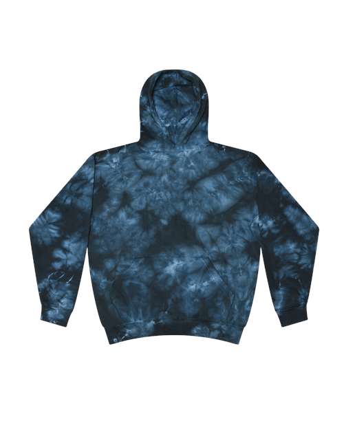 Youth Crystal Wash Hooded Sweatshirt - Crystal Navy Front