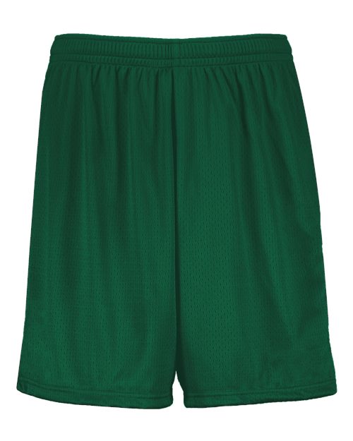 Youth Modified Mesh Shorts - Dark Green Front