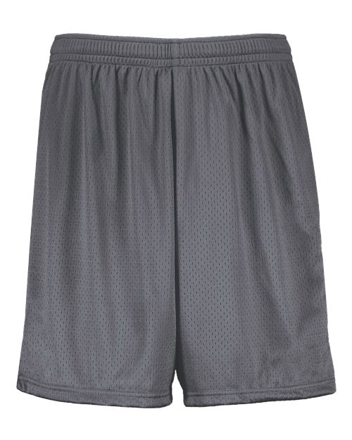 Youth Modified Mesh Shorts - Graphite Front