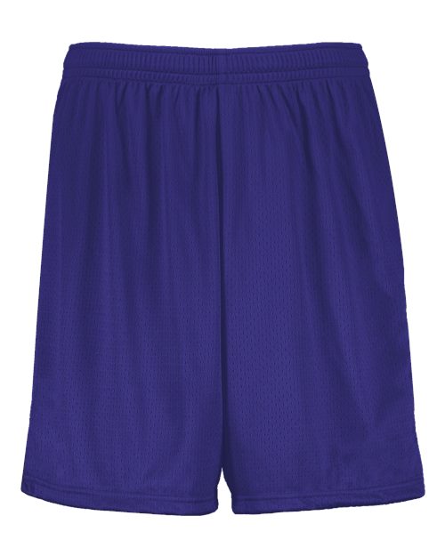 Youth Modified Mesh Shorts - Purple Front
