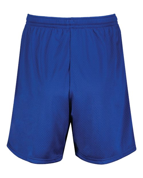 Youth Modified Mesh Shorts - Royal Back