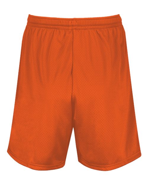 Men's Modified 7" Mesh Shorts - Orange Back