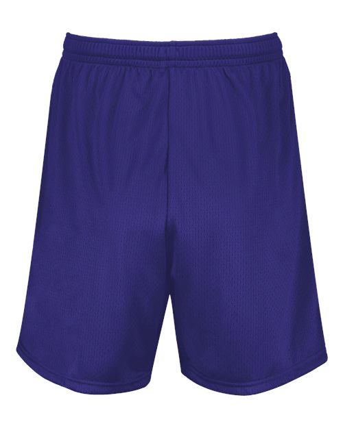 Men's Modified 7" Mesh Shorts - Purple Back