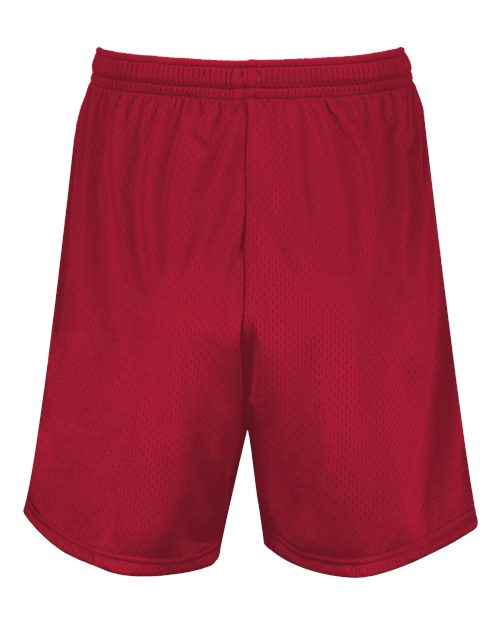 Men's Modified 7" Mesh Shorts - Scarlet Back