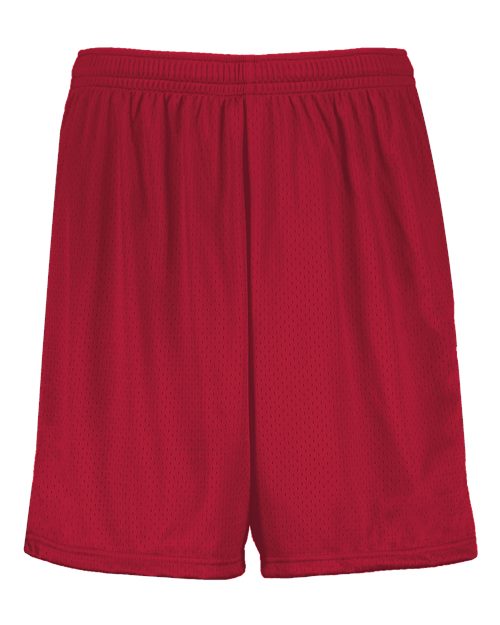 Men's Modified 7" Mesh Shorts - Scarlet Front