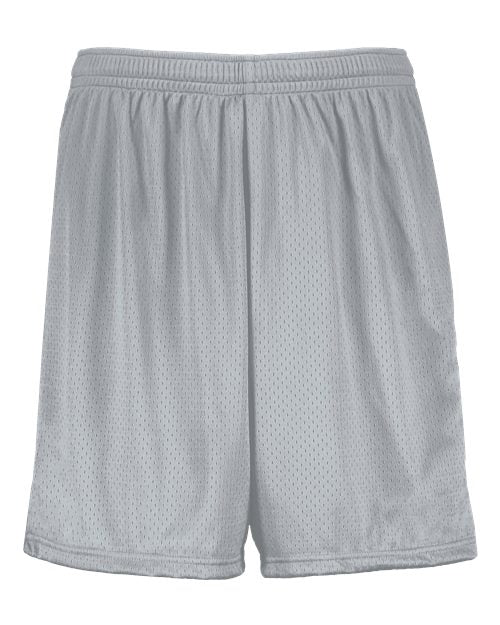 Men's Modified 7" Mesh Shorts - Silver Front