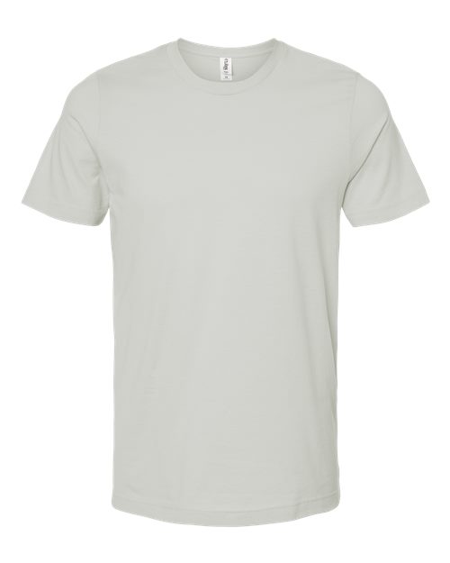 Tultex Combed Cotton T-Shirt - Light Silver Front